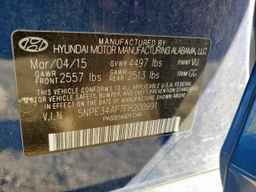 2015 HYUNDAI SONATA