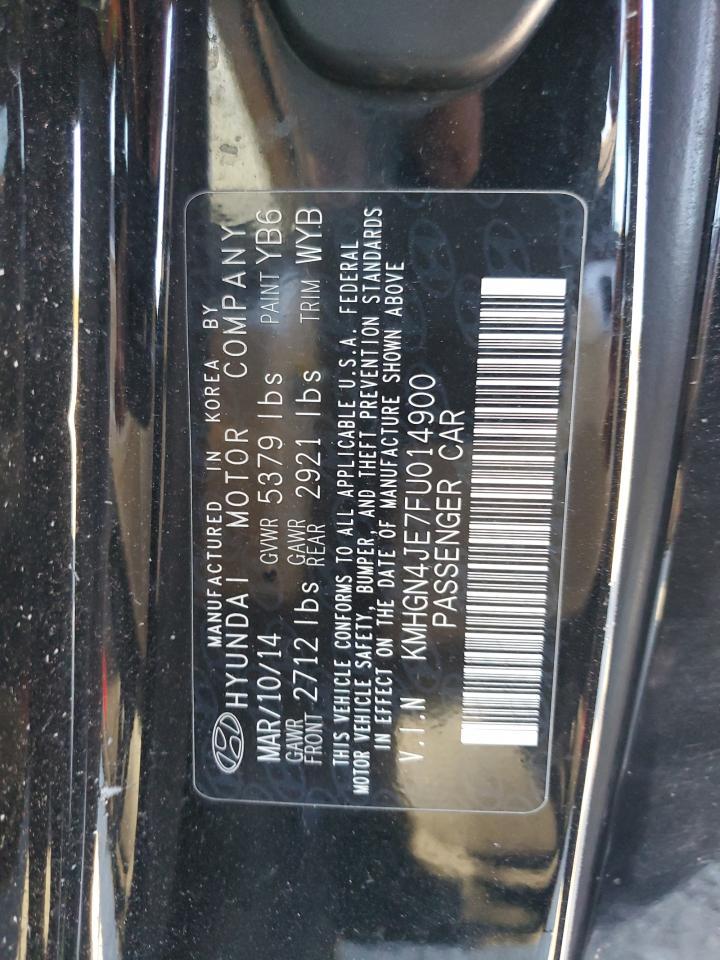 2015 HYUNDAI GENESIS