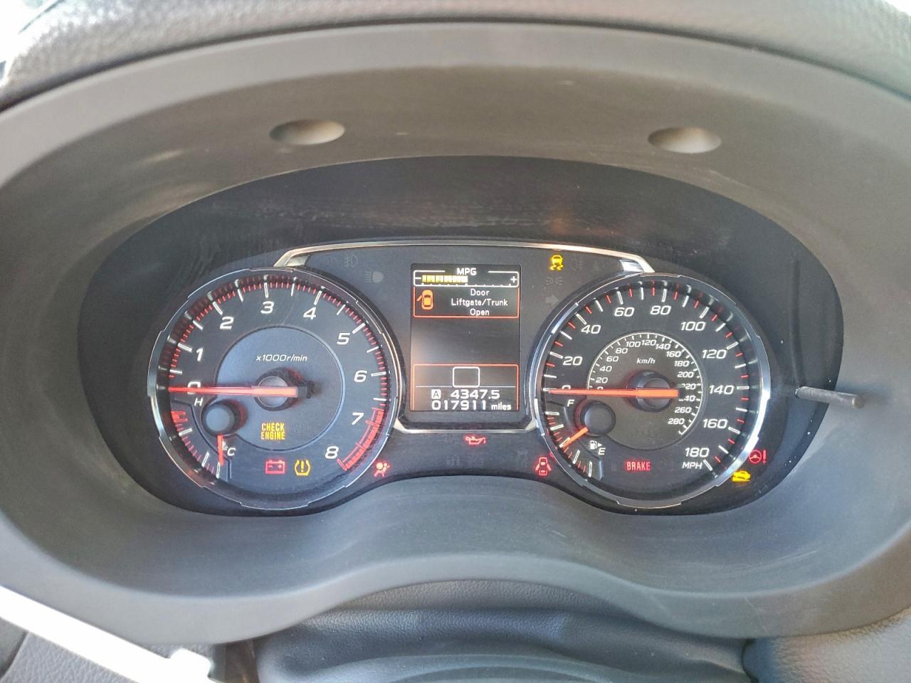 2020 SUBARU WRX