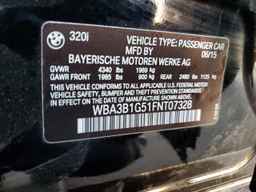 2015 BMW 3 SERIES