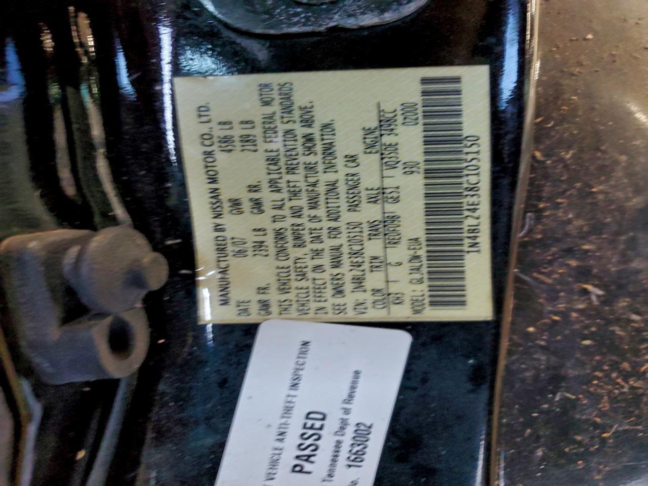 2008 NISSAN ALTIMA