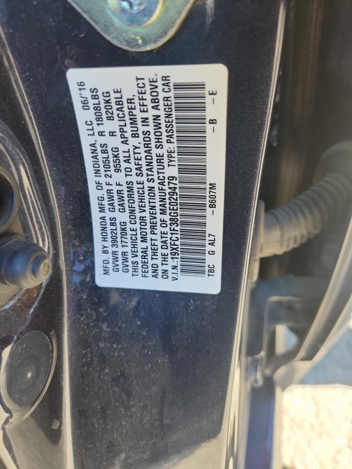 2016 HONDA CIVIC
