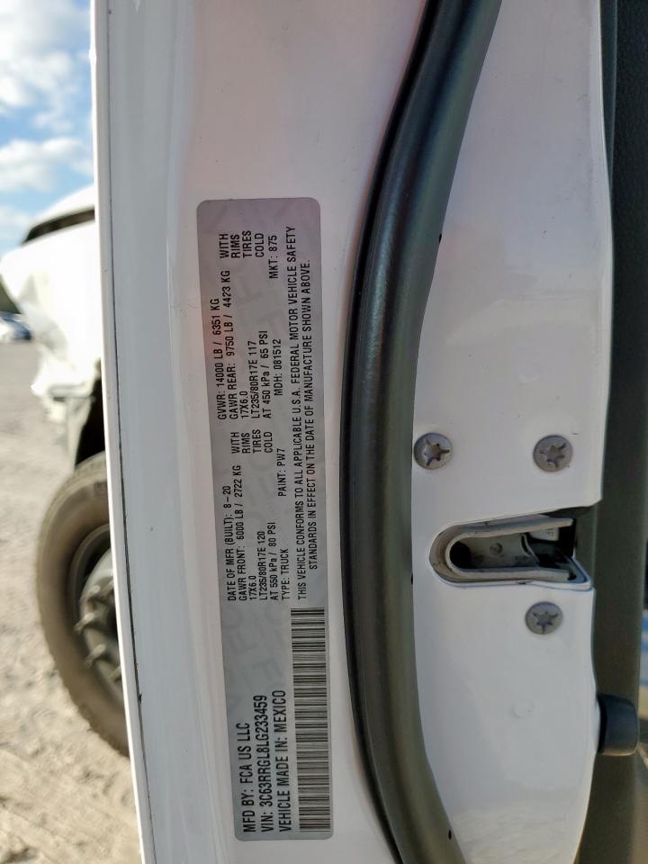 2020 RAM 3500
