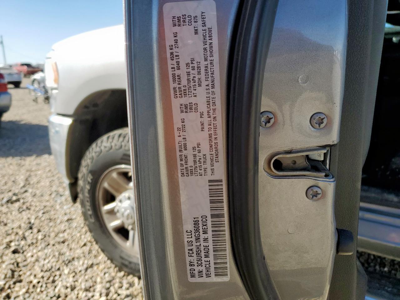 2022 RAM 2500