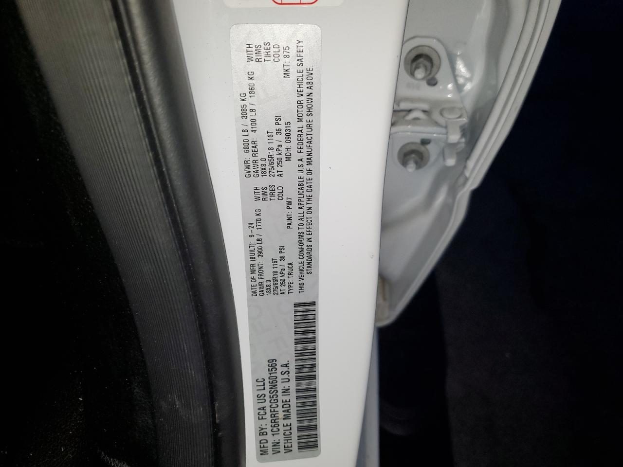2025 RAM 1500