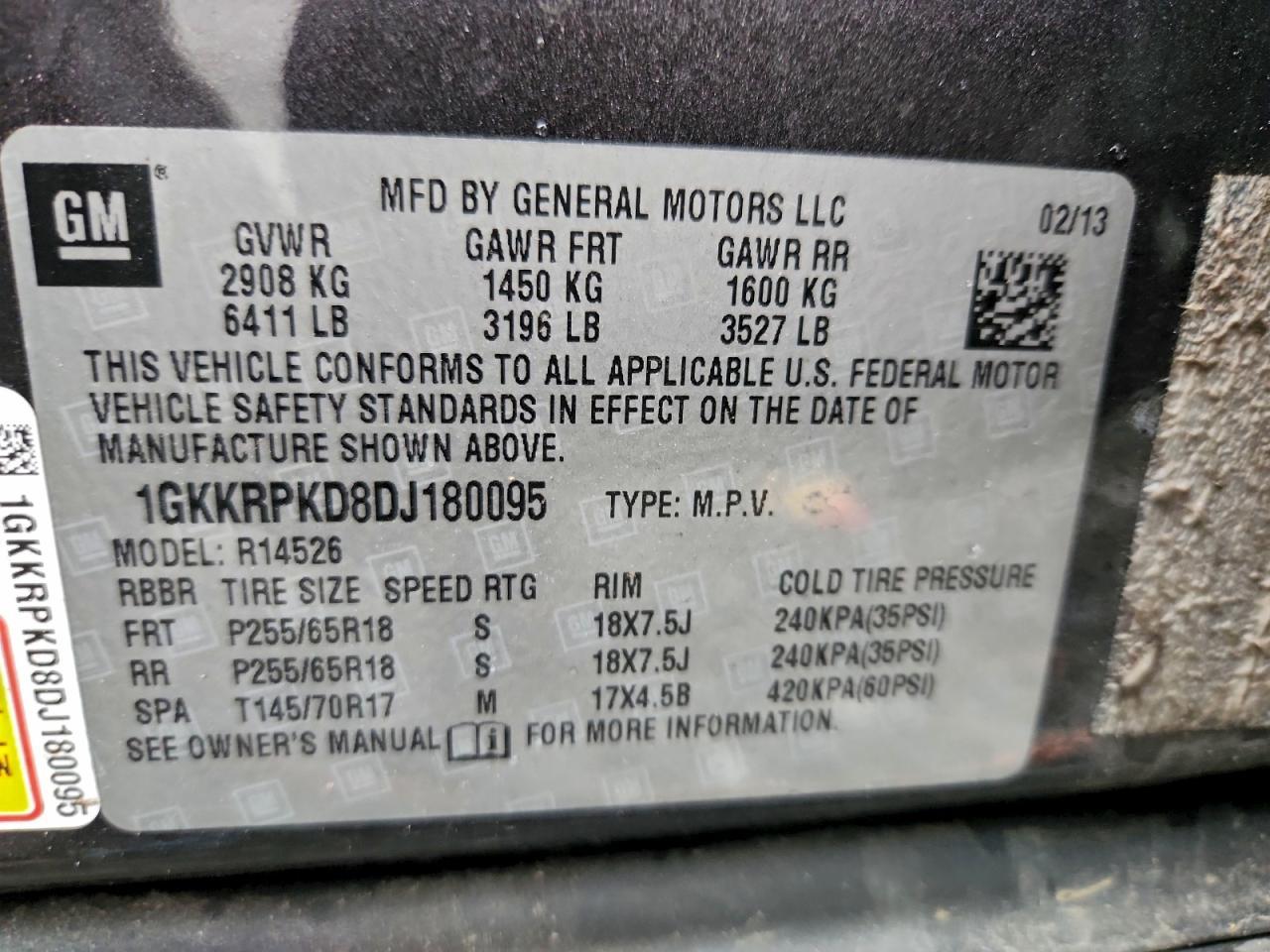 2013 GMC ACADIA