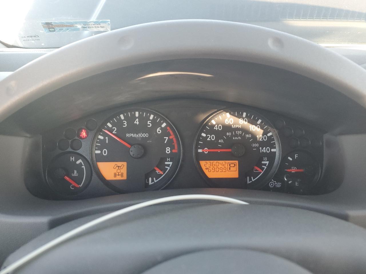 2012 NISSAN Frontier