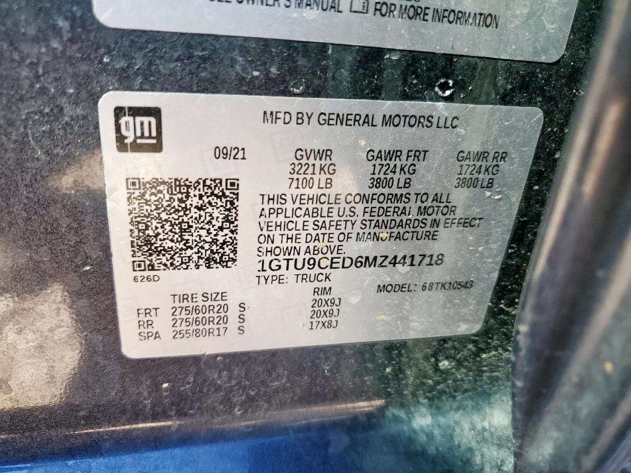 2021 GMC Sierra