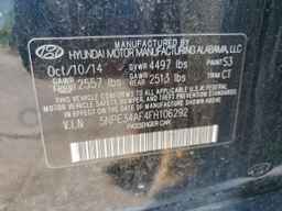 2015 HYUNDAI SONATA