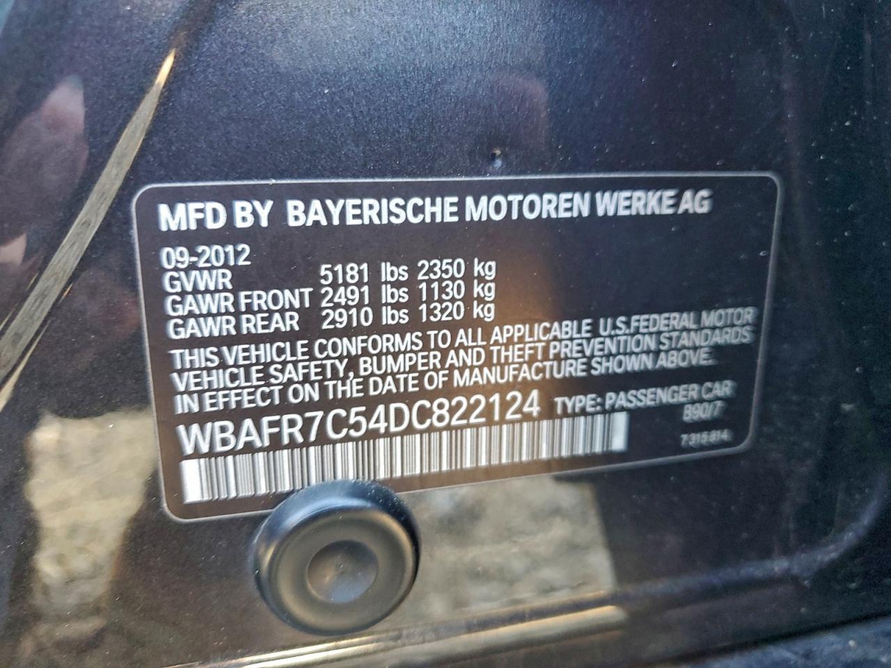 2013 BMW 5 series