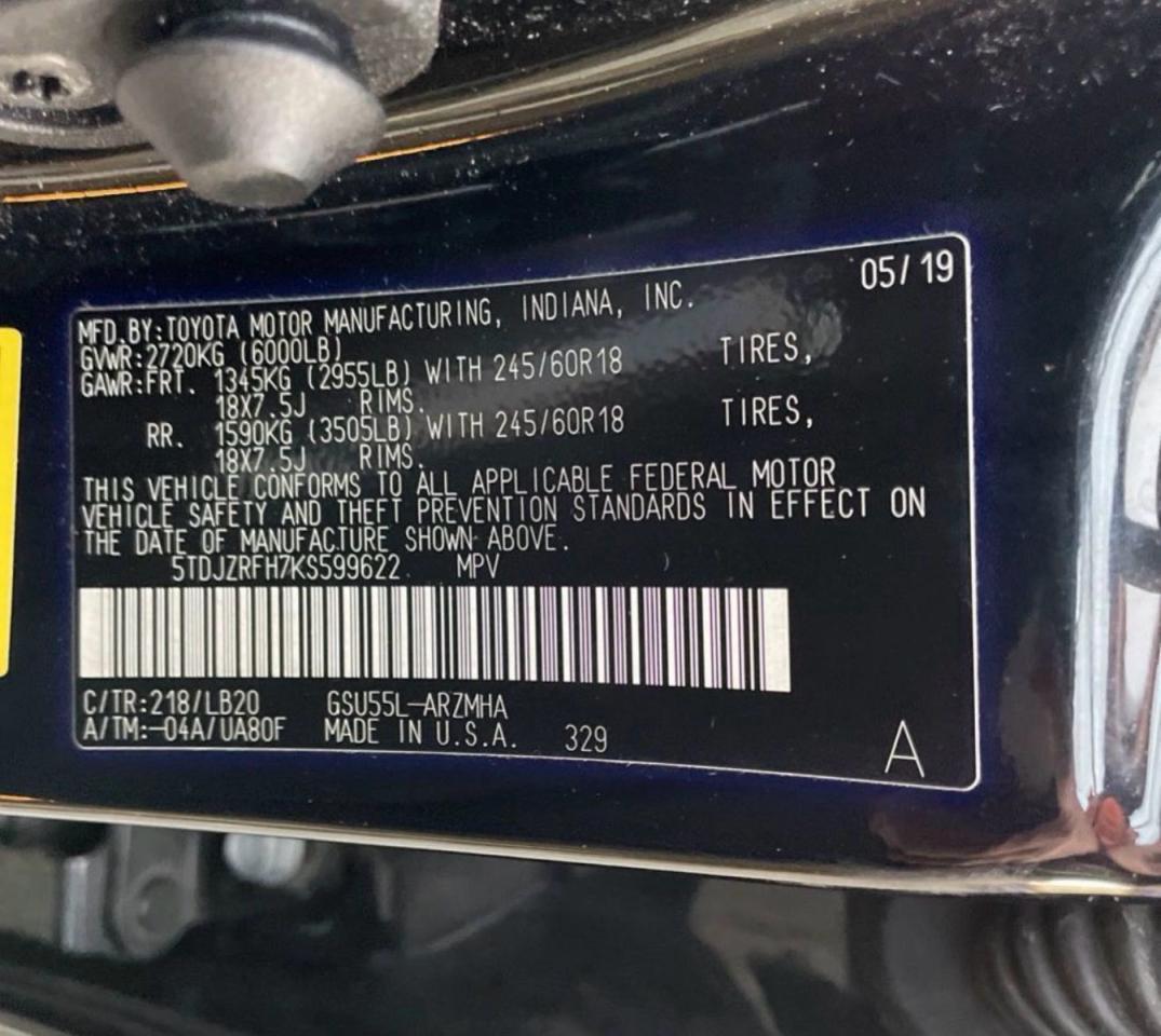 2019 TOYOTA HIGHLANDER