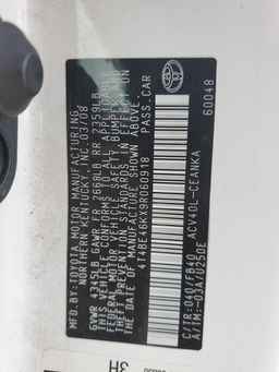2009 TOYOTA CAMRY