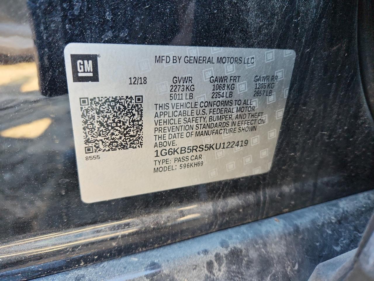2019 CADILLAC CT6