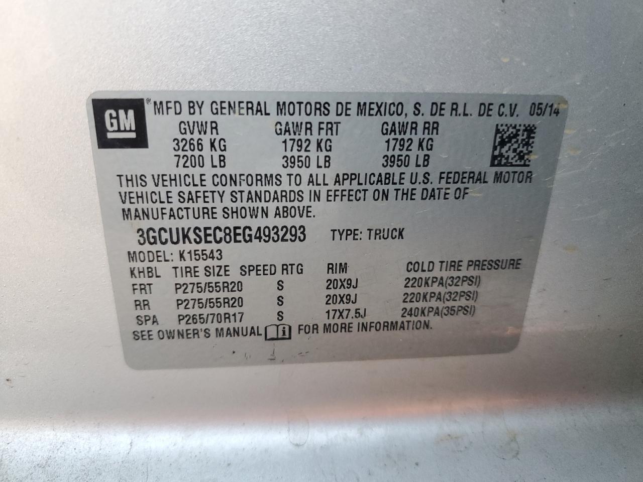 2014 CHEVROLET Silverado