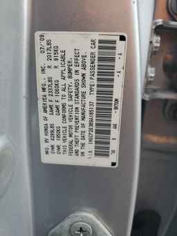 2009 HONDA ACCORD