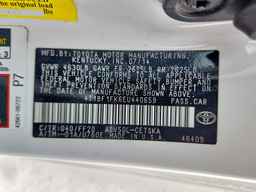 2014 TOYOTA CAMRY