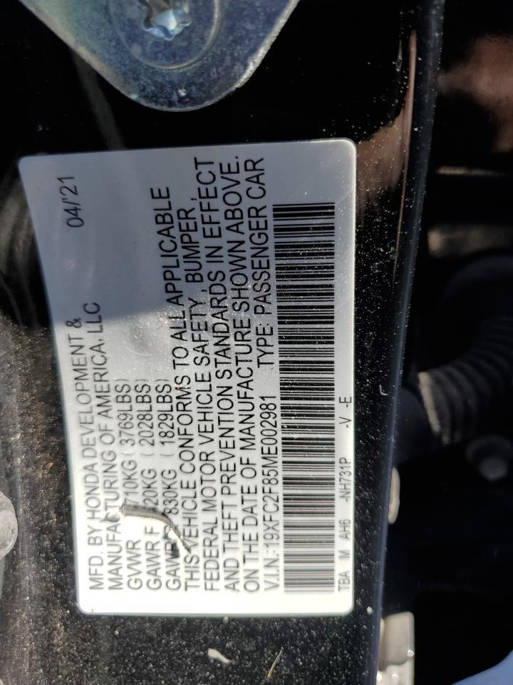 2021 HONDA CIVIC