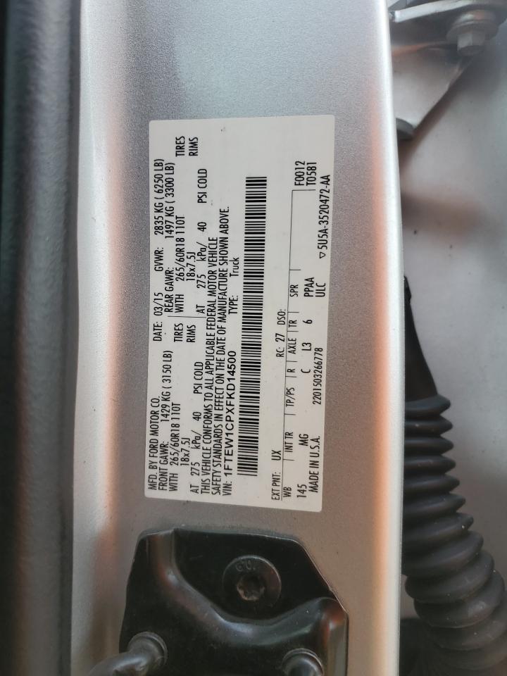 2015 FORD F-150