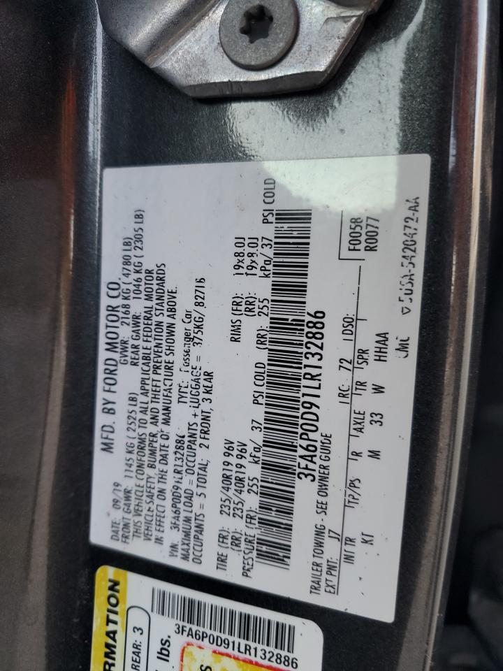 2020 FORD FUSION