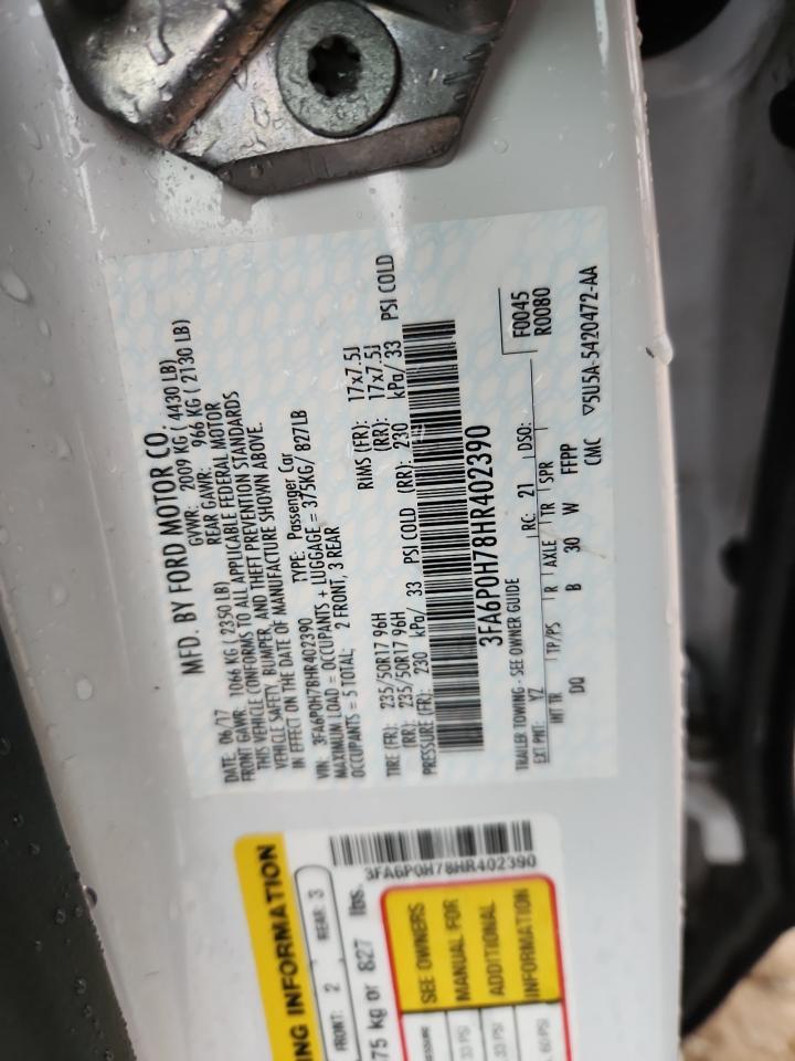 2017 FORD FUSION