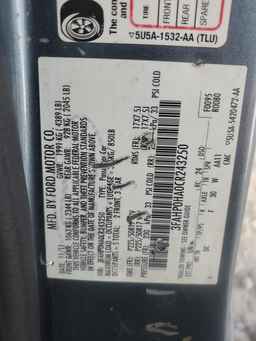 2012 FORD FUSION