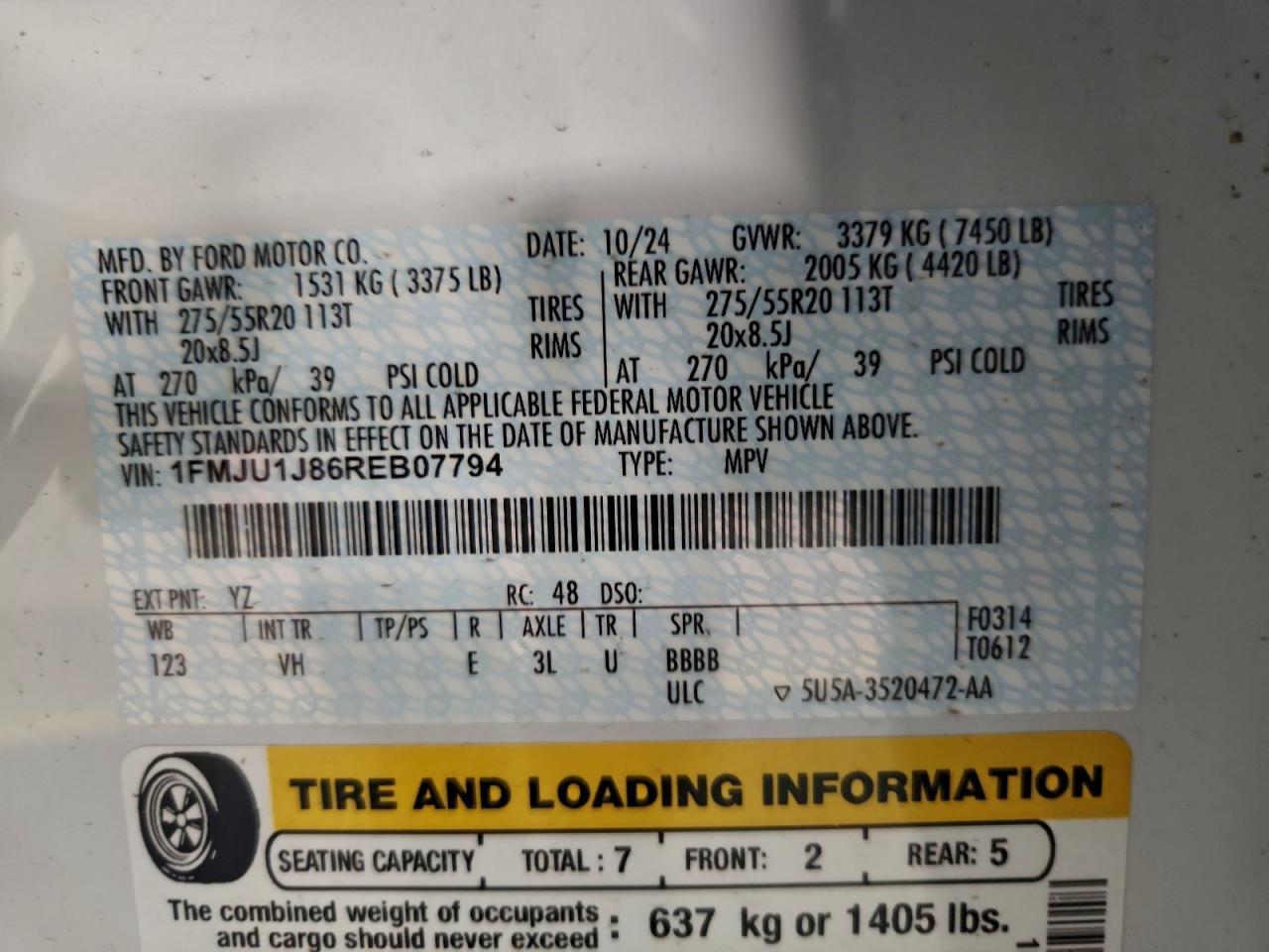2024 FORD Expedition
