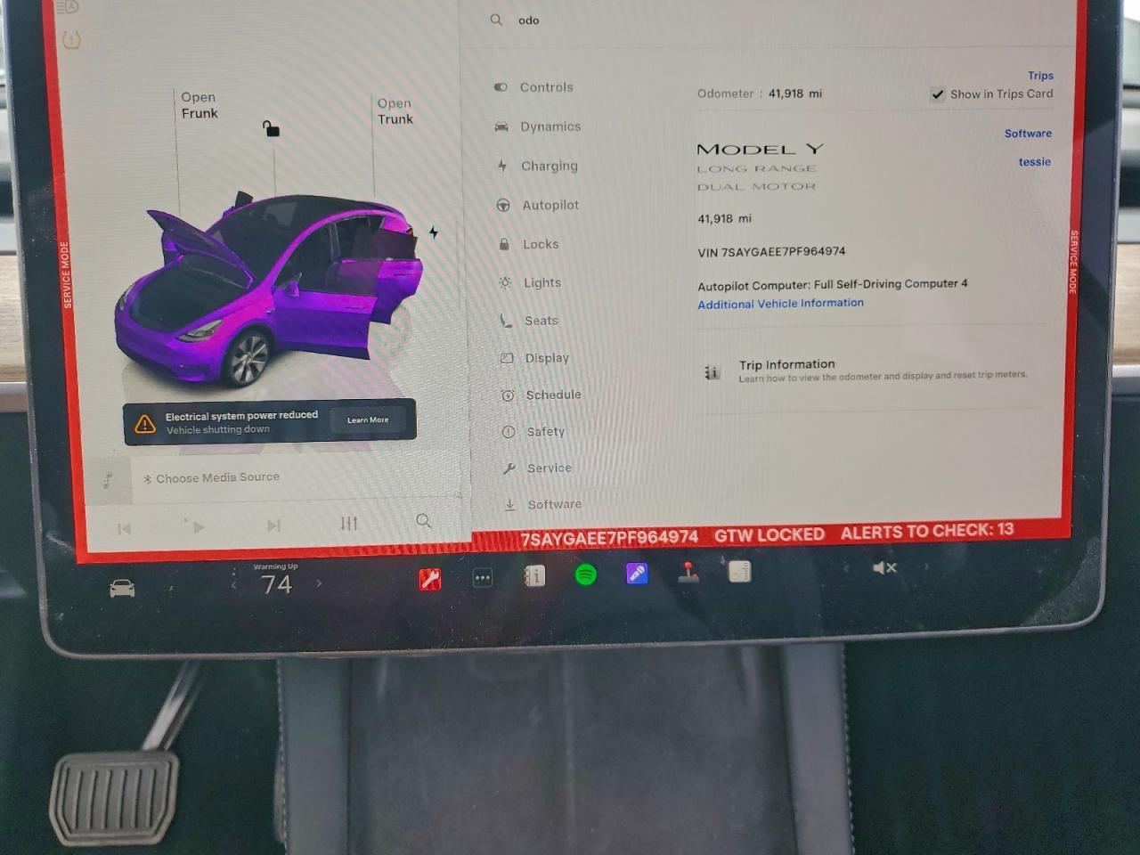 2023 TESLA MODEL Y