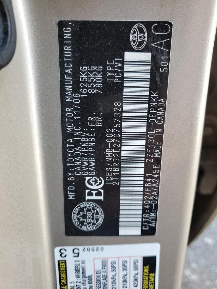 2007 TOYOTA COROLLA