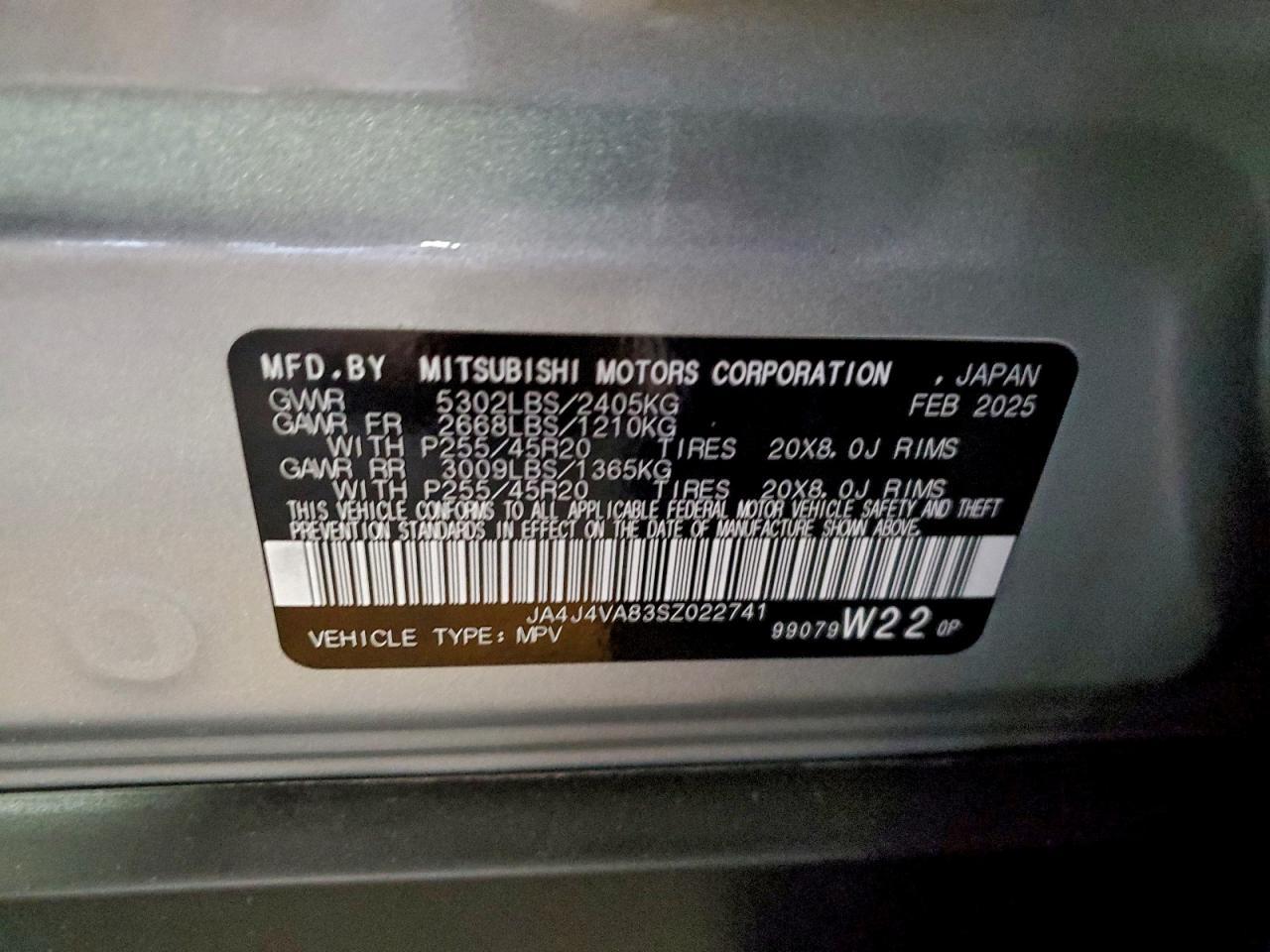 2025 MITSUBISHI outlander