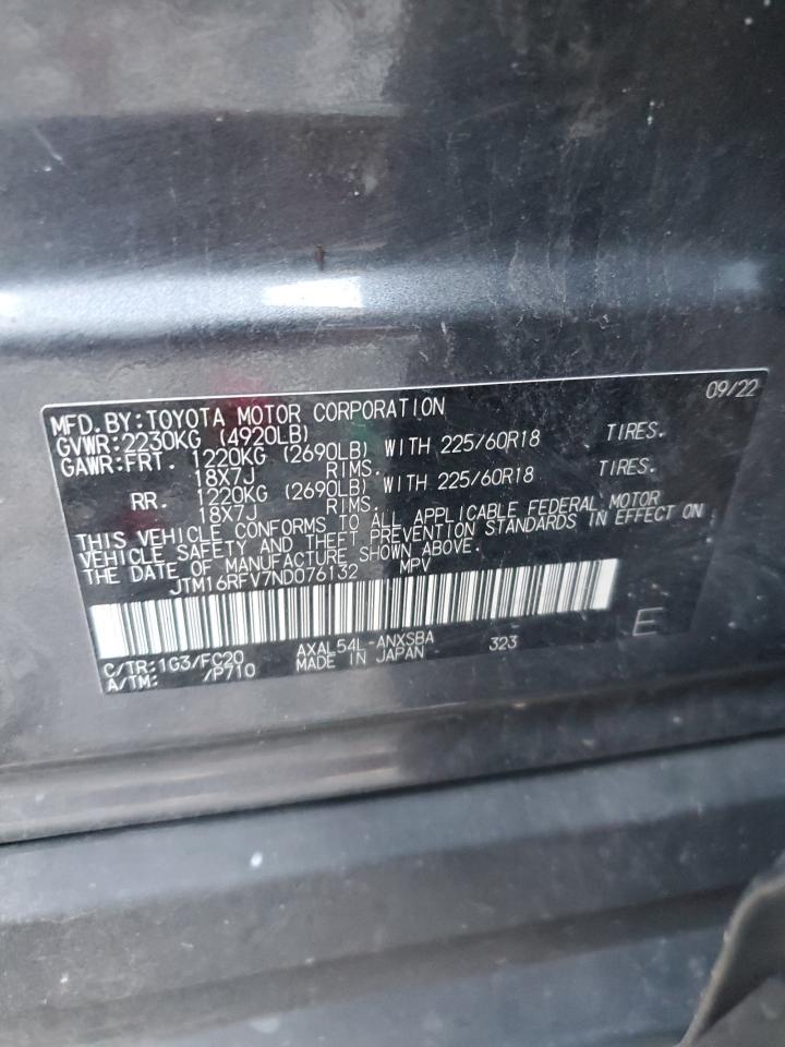 2022 TOYOTA RAV4