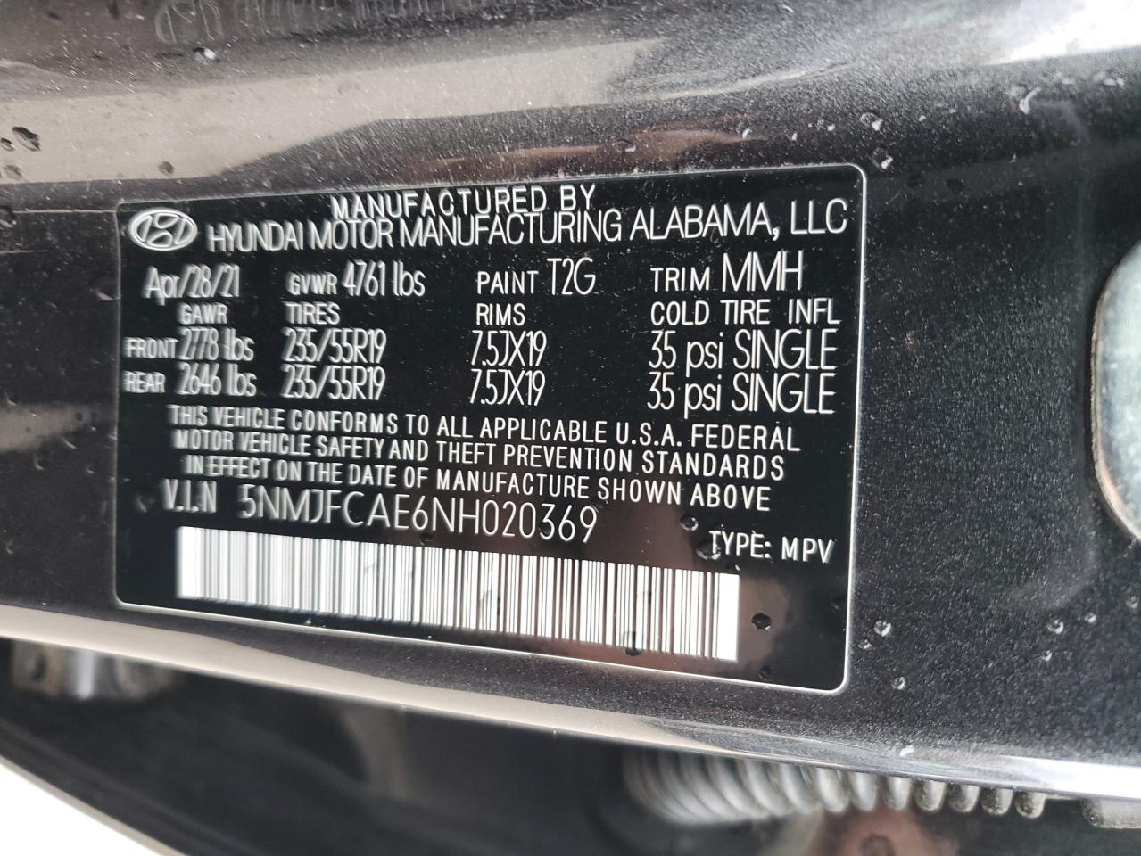 2022 HYUNDAI TUCSON