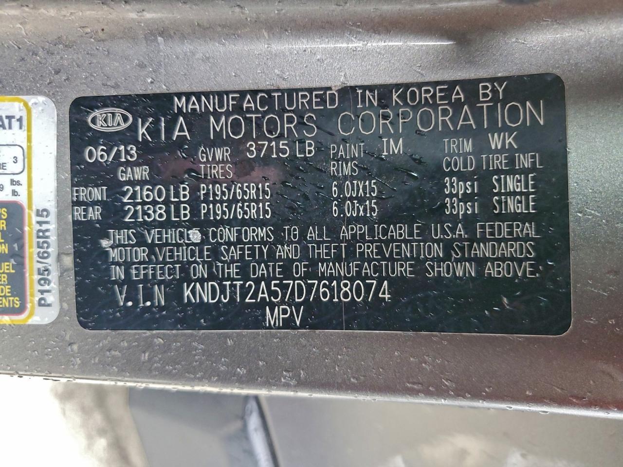 2013 KIA SOUL