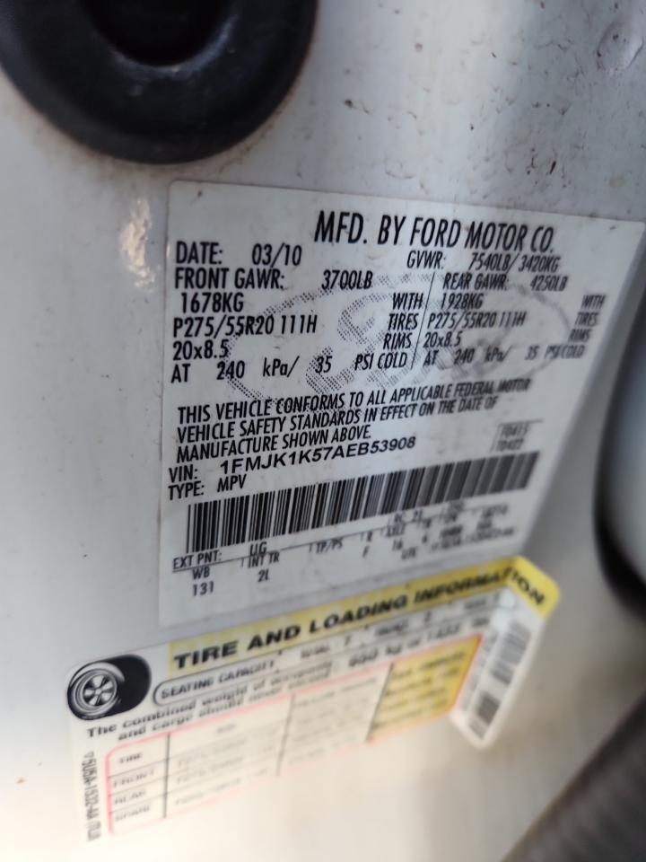 2010 FORD Expedition