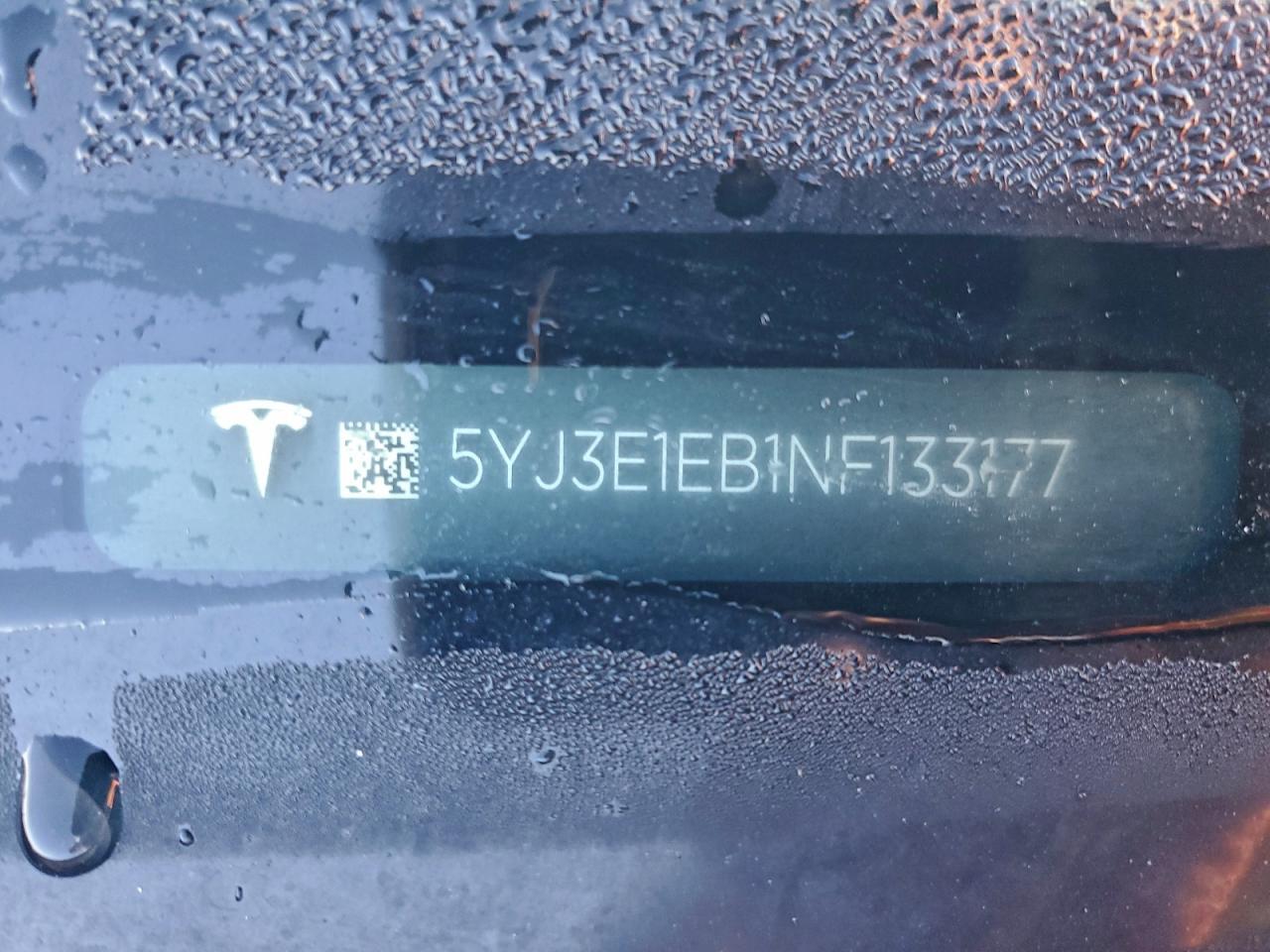 2022 TESLA MODEL 3