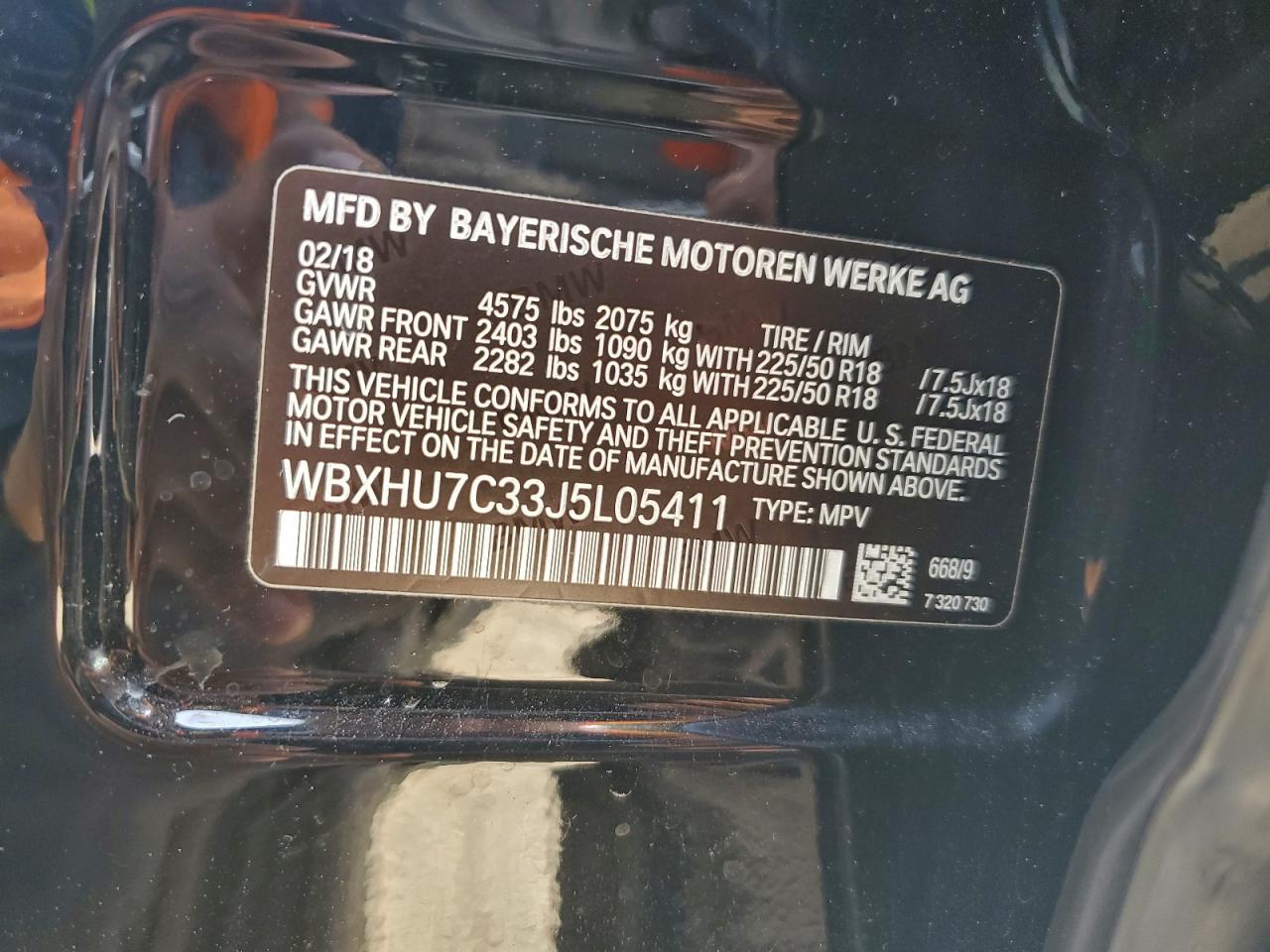 2018 BMW X1
