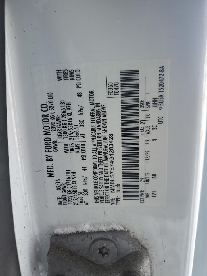 2016 FORD TRANSIT CONNECT