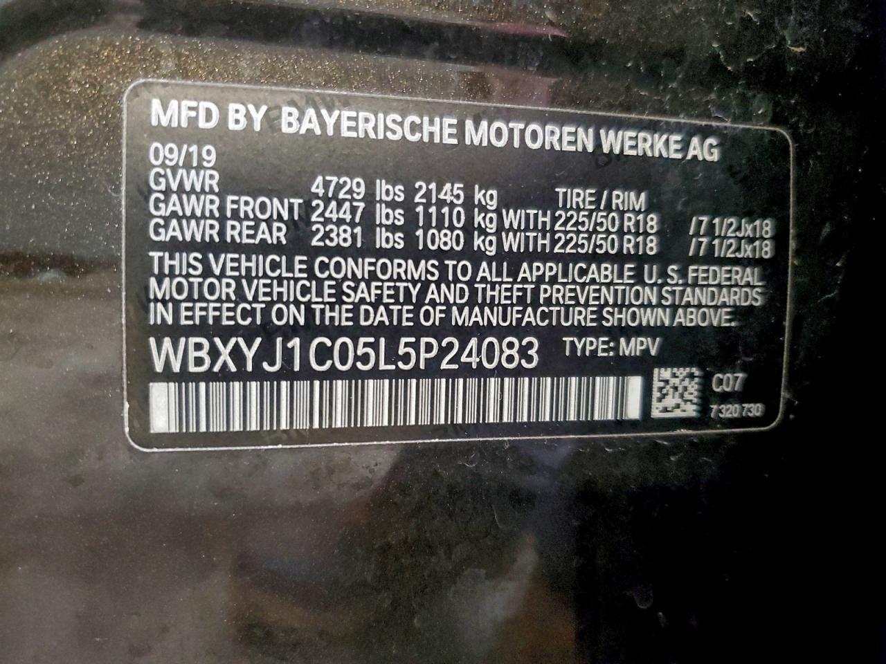 2020 BMW X2