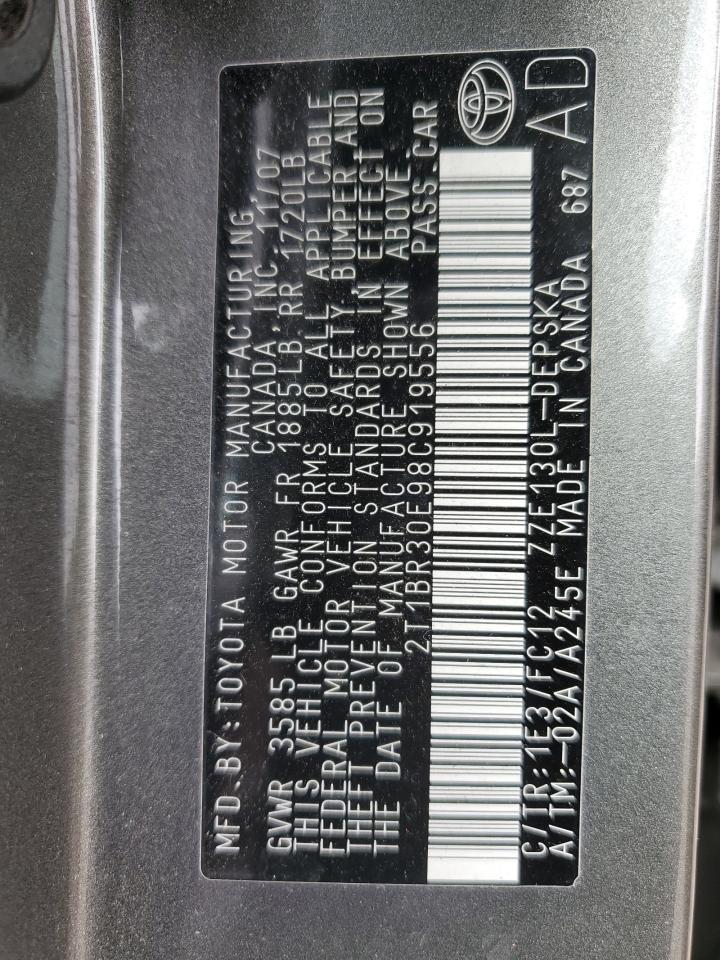 2008 TOYOTA COROLLA
