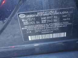 2013 HYUNDAI SONATA