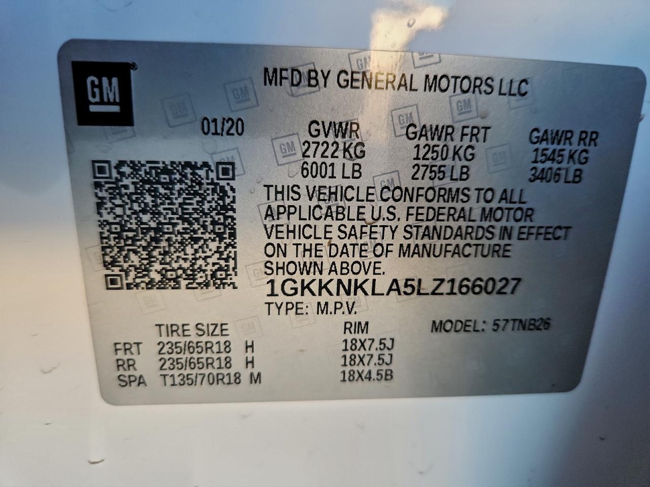 2020 GMC ACADIA