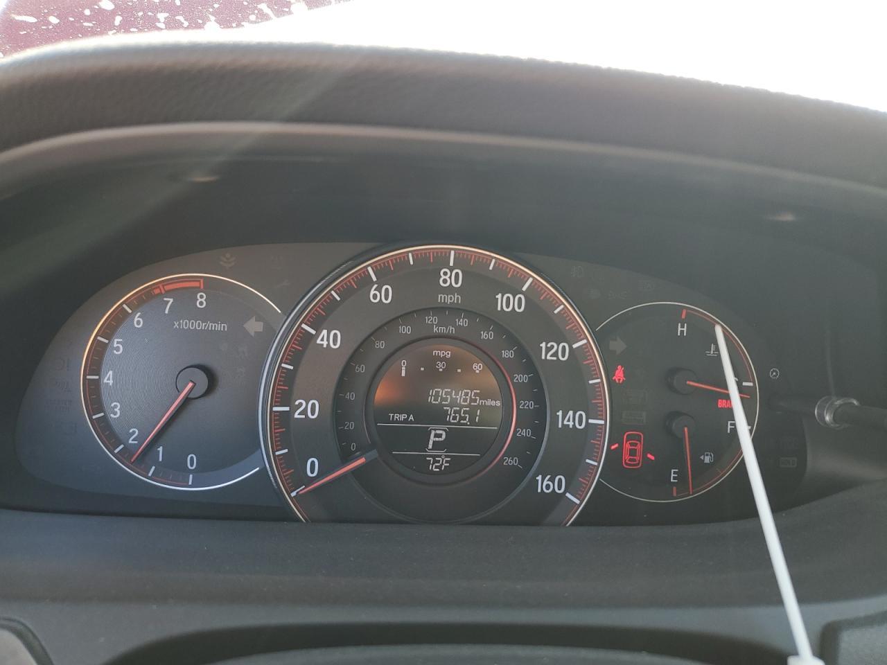 2016 HONDA ACCORD