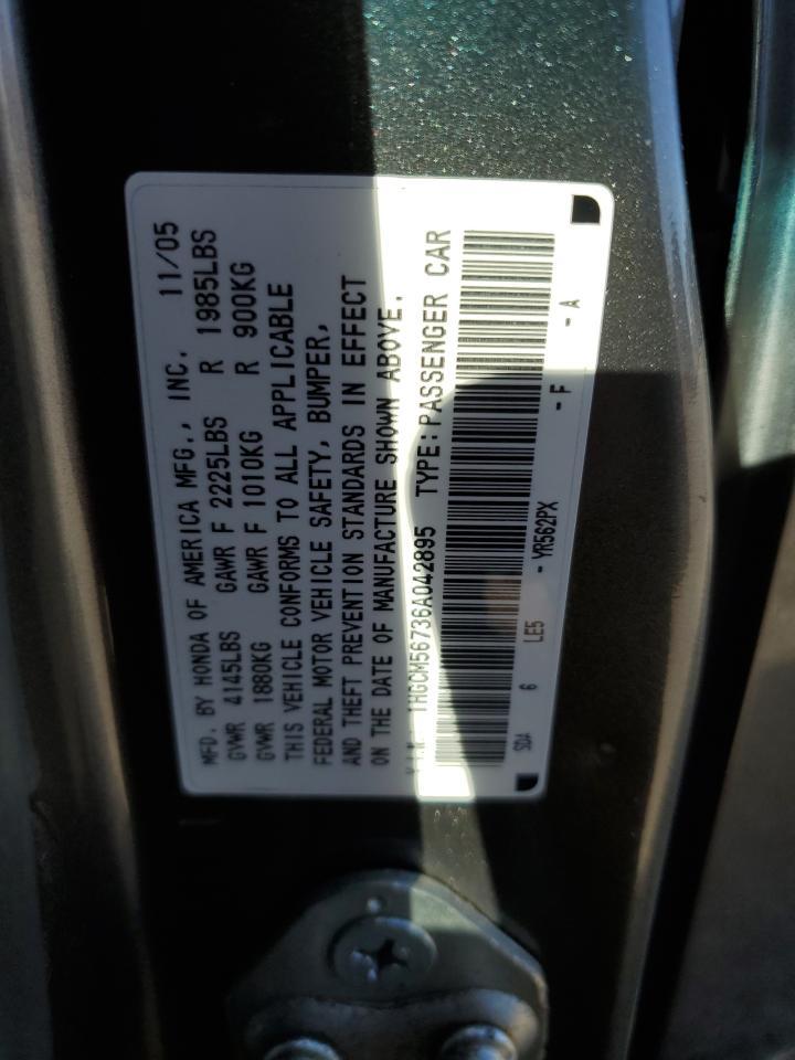 2006 HONDA ACCORD