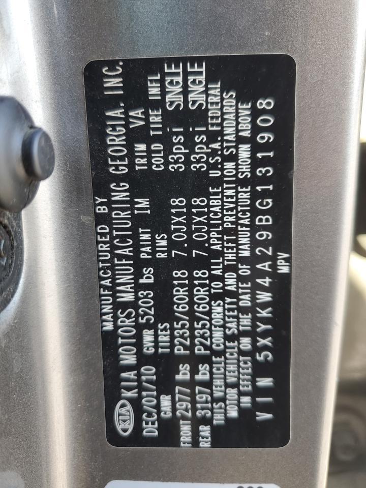 2011 KIA SORENTO