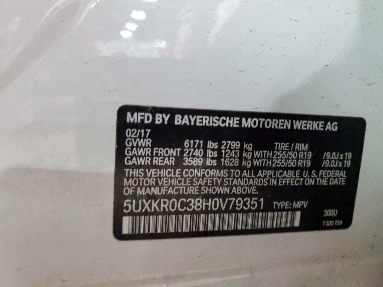 2017 BMW X5