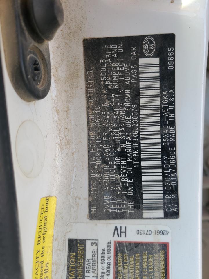 2016 TOYOTA Avalon
