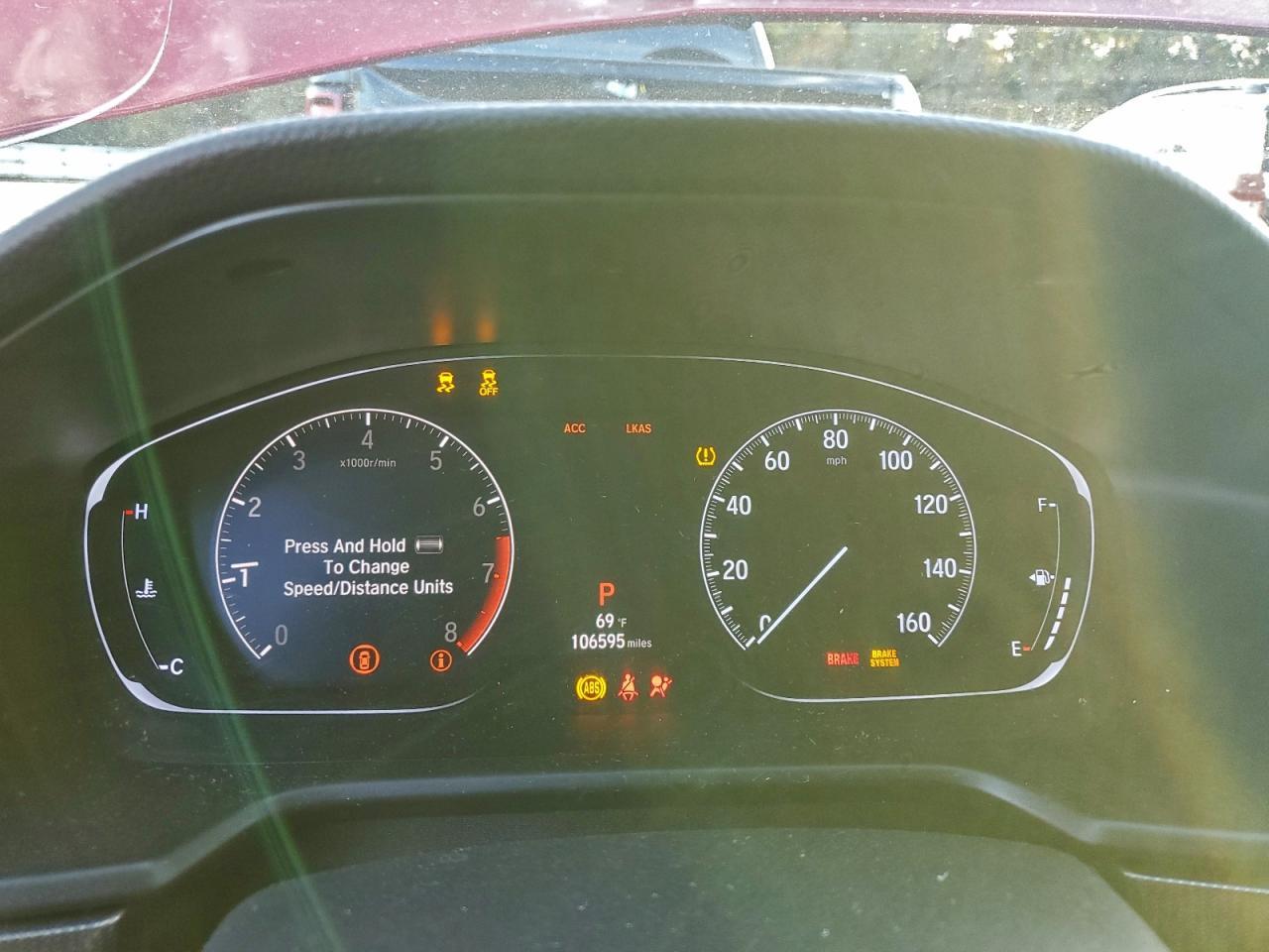 2019 HONDA ACCORD