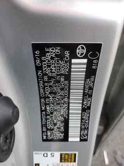 2017 TOYOTA PRIUS V