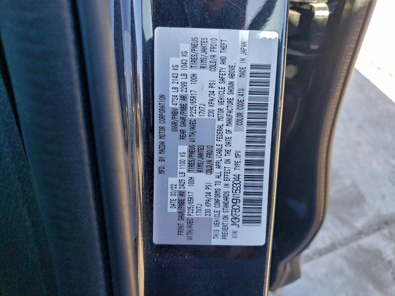 2022 MAZDA CX-5