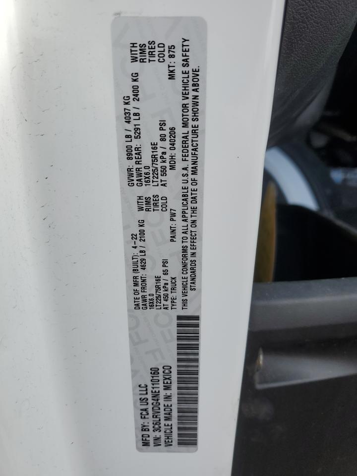 2022 RAM ProMaster 2500