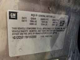2011 CHEVROLET MALIBU